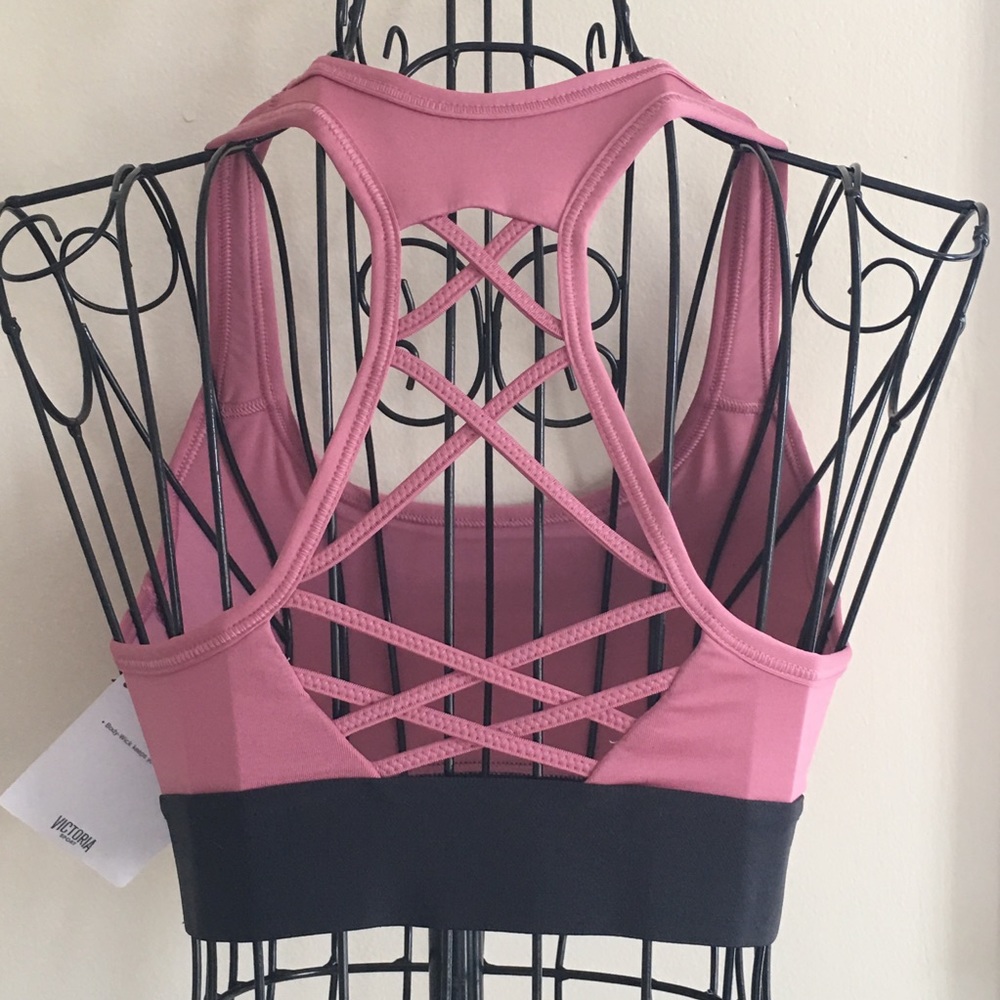 Victoria’s Secret Sport Bra Strappy NWT EX